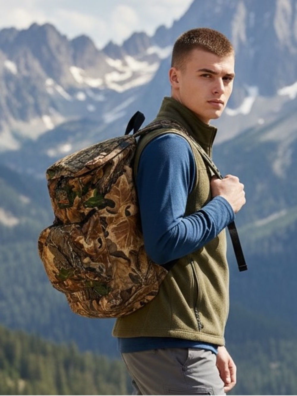 Stearns Mad Dog Gear Camouflage Hunting Backpack Daypack Realtree/Mossy Oak